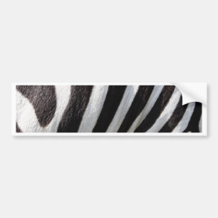 Schwarz-Weiß-Zebrastreifen Autoaufkleber