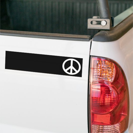 Schwarz-Weiß-Zeichen Autoaufkleber (Auf Lkw)