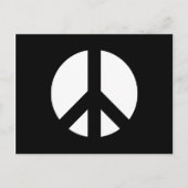 Schwarz-Weiß-Zeichen Postkarte (Vorderseite)