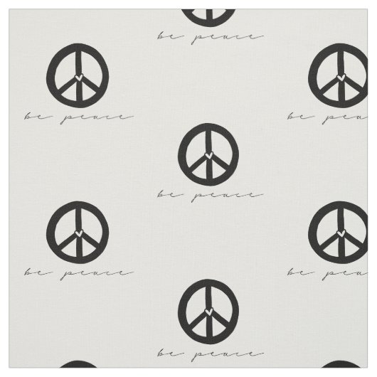 Schwarz-Weiß-Zeichen Stoff (Muster)