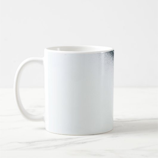 Schwarz-Weiß-zeichn Kaffeetasse (Links)