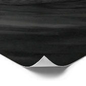 Schwarz-Weiß-Zeichn - Meerjungfrau Poster (Ecke)