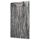 "Schwarz/Weiß-Zeilenmuster" - Klemmbrett (Links)