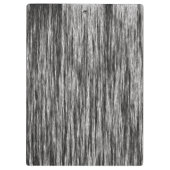 "Schwarz/Weiß-Zeilenmuster" - Klemmbrett (Rückseite)