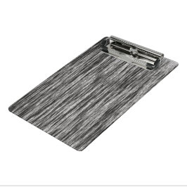 "Schwarz/Weiß-Zeilenmuster" - Mini Klemmbrett