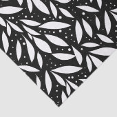 Schwarz-Weiß-Zeitfolien Seidenpapier (Detail)