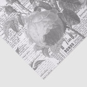 Schwarz-Weiß-Zeitung Seidenpapier (Ausschnitt)