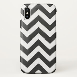 Schwarz-weiß Zickzack Case-Mate iPhone Hülle
