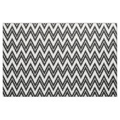 Schwarz-Weiß-Zickzack Muster Stoff (Fat Quarter (45,7 x 55,9 cm))