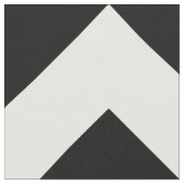 Schwarz-Weiß-Zickzack Zigzag-Fabrik Stoff (Nahaufnahme)
