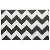 Schwarz-Weiß-Zickzack Zigzag-Fabrik Stoff (Fat Quarter (45,7 x 55,9 cm))