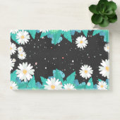 Schwarz-Weiß-Zierrahmen Post-it Klebezettel (Büro)