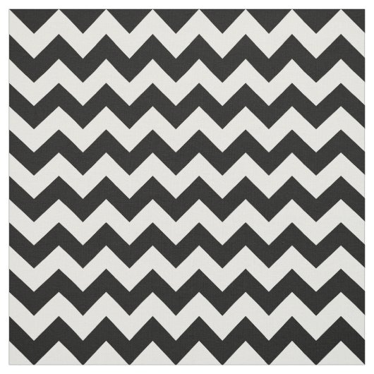 Schwarz-Weiß-Zigzag-Muster, Zickzack Muster Stoff (Muster)