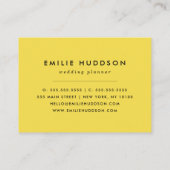 Schwarz-Weiß-Zigzag-Muster, Zickzack Muster Visitenkarte (Rückseite)