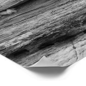 Schwarz-Weiß-Zion Bonsai Tree Landschaft Foto Poster (Ecke)