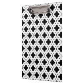 Schwarz-Weiß-Zwischenablage Klemmbrett (Links)