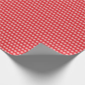 Schwarz-weiße, abstrakte Blumenstruktur. Geschenkpapier (Ecke)