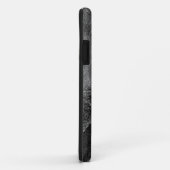 Schwarz-weiße abstrakte Malerei Case-Mate iPhone Hülle (Hinten/Rechts)