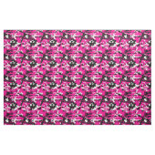 Schwarz-weiße Camouflage Stoff (Fat Quarter (45,7 x 55,9 cm))