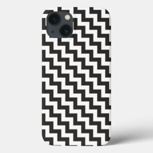 Schwarz-weiße Chevrons Samsun Galaxy Hinweis 4 Fal Case-Mate iPhone Hülle