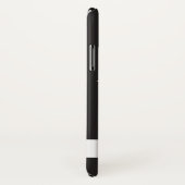 Schwarz-weiße elegante botanische Tropenzweig Case-Mate iPhone Hülle (Hinten/Rechts)