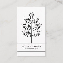 Schwarz-weiße elegante Landschaft, botanische Zwei