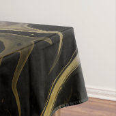 SCHWARZ-WEISSE FARBSCHWELLEN TISCHDECKE (Beispiel)