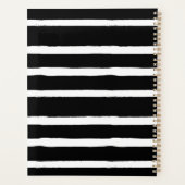 Schwarz-weiße FotoCollage-Familie Planer (Rückseite)