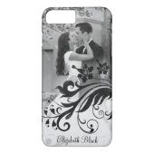 Schwarz-weiße Fotovorlage Case-Mate iPhone Hülle (Rückseite)