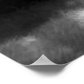 Schwarz-weiße Freiheitsstatue New York Poster (Ecke)