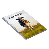 Schwarz, Weiße Höhe in Feldannschriften Notizblock (Rechte Seite)