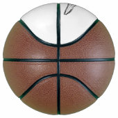 Schwarz-weiße Hundeaugen Basketball (Rechts)