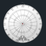 Schwarz-weiße Hundeaugen Dartscheibe<br><div class="desc">Wie konntest du diese Welpen-Hundeaugen und Droopy-Ohren nicht Lieben? Ideal für den Hund- oder Baseballliebhaber in Ihrem Leben.</div>