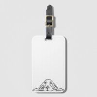 Schwarz-weiße Hundeaugen