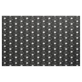 Schwarz-weiße Klasse Stoff (Yard (91,4 cm))