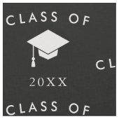 Schwarz-weiße Klasse Stoff (Nahaufnahme)