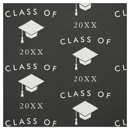 Schwarz-weiße Klasse Stoff (Muster)