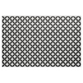 Schwarz-weiße Kreise und Diamant-Muster Stoff (Fat Quarter (45,7 x 55,9 cm))