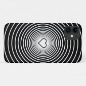 Schwarz-weiße Kreise - Wählen Sie Ihre Lieblingsfa Case-Mate iPhone Hülle (Rückseite (Horizontal))