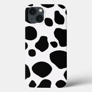 Schwarz-weiße Kuh-Spots Case-Mate iPhone Hülle