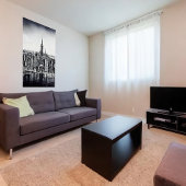 Schwarz-weiße Kunst New York City | AI Art Poster