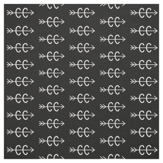 Schwarz-weiße Ländersymbole Stoff (Muster)