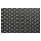 Schwarz-weiße Ländersymbole Stoff (Fat Quarter (45,7 x 55,9 cm))