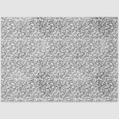 Schwarz-weiße Leopardrucke Seidenpapier (Vorderseite)