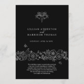 Schwarz-weiße Lilie Programm (Vorderseite)