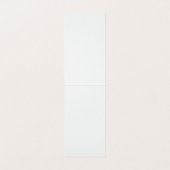 Schwarz-weiße Linen Monogram Minimalistisch Modern Visitenkarten (Innenseite Aufgefaltet)