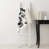 Schwarz-weiße Mädchensporträume Sherpadecke (Beispiel)