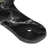 Schwarz-weiße Marmorablage mit kundenspezifischer Schneidebrett (Ecke)