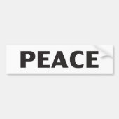 Schwarz-weiße Moderne Autoaufkleber (Vorne)