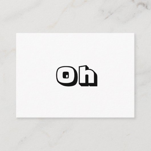 Schwarz-weiße, moderne Karte (Vorderseite)